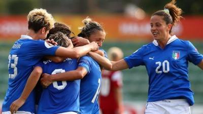 Italy 2-1 Denmark