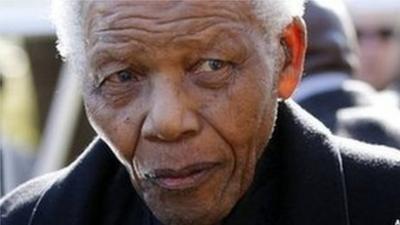 Nelson Mandela in June 2010