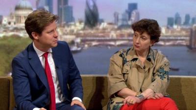 Fraser Nelson and Julia Hobsbawm on The Andrew Marr Show