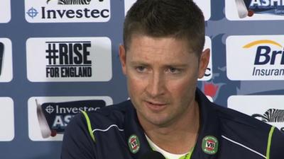 Australian captain Michael Clarke