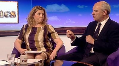 Penny Mordaunt and Nick Harvey