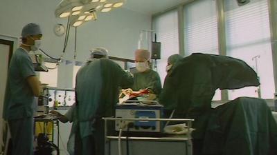 An operating theatre