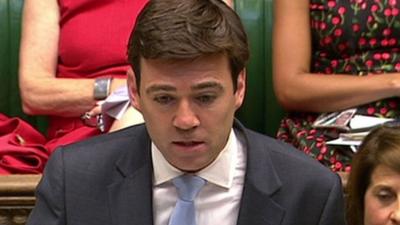 Shadow Health Secretary Andy Burnham