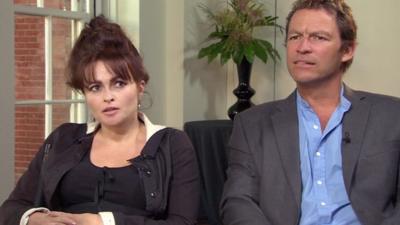 Helena Bonham Carter and Dominic West