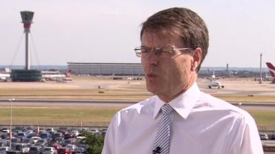 Heathrow Chief Executive Colin Matthews