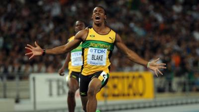 World Athletics 2011: Usain Bolt out before Yohan Blake takes gold