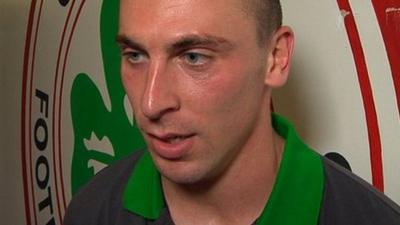 Celtic captain Scott Brown