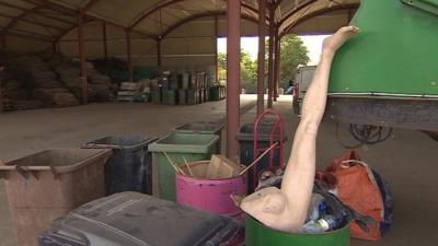 Glastonbury Festival clean-up