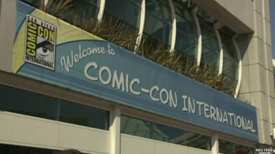 Comic-Con sign