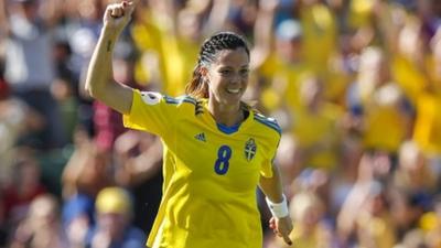 Sweden's Lotta Schelin