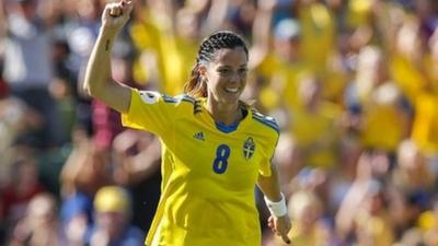 Sweden's Lotta Schelin