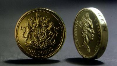 Pound coins