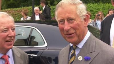 Prince Charles in Bugthorpe