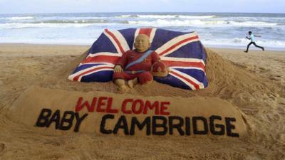 sand castle for royal baby