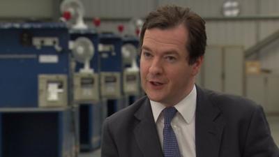 Chancellor George Osborne