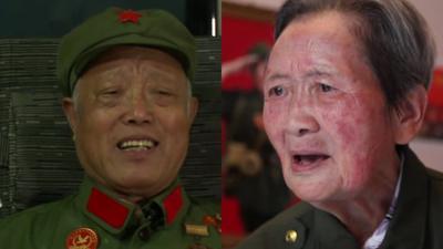 Two Chinese veterans of the Korean War