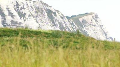 White cliffs of Dover