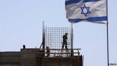 Jewish settlement near Jerusalem. 27 July 2013