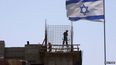 Jewish settlement near Jerusalem. 27 July 2013