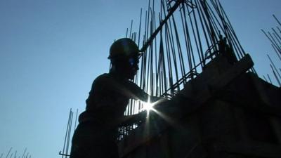 Construction worker in Mumbai