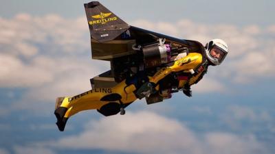 Yves Rossi the Jetman