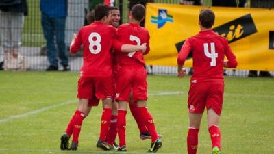 Liverpool Juniors in action at the Milk Cup