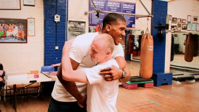 Anthony Joshua and Sean Murphy