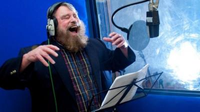 Brian Blessed recording