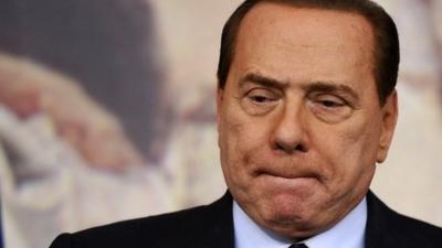 Former Prime Minister Silvio Berlusconi