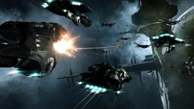 A scene from Eve Online