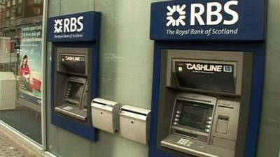 RBS cash machines