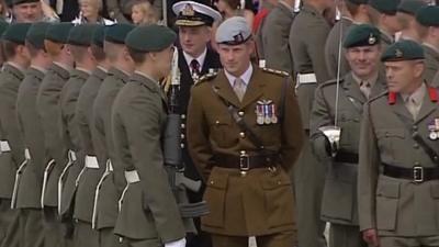 Prince Harry at Devonport Naval Base