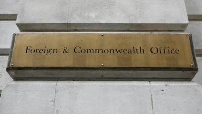 Foreign Office sign