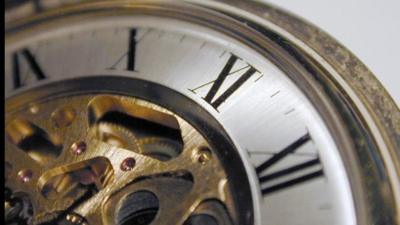 Roman numeral clock