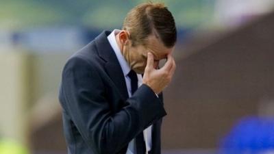 St Mirren manager Danny Lennon