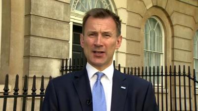 Health Secretary Jeremy Hunt