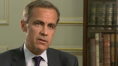 Bank of England governor Mark Carney