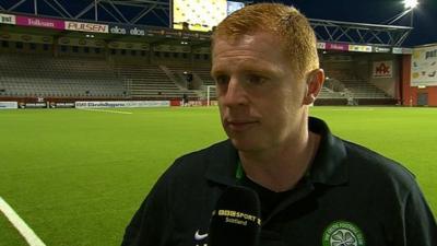 Celtic manager Neil Lennon