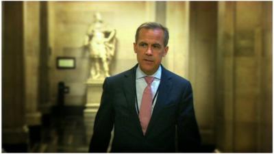 Bank of England governor Mark Carney