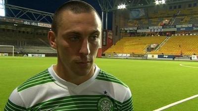 Celtic captain Scott Brown