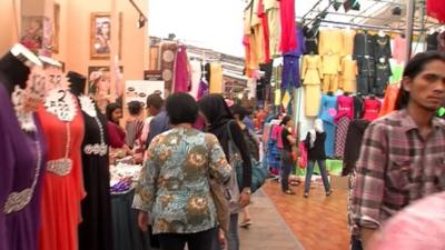 Market in Singapore