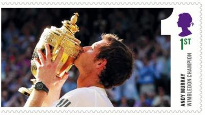 Andy Murray stamp