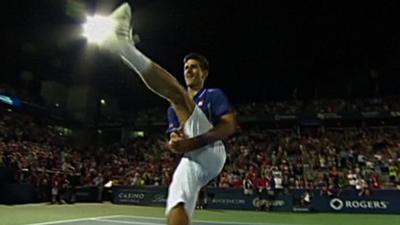 World number one Novak Djokovic