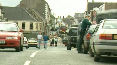 Omagh Bomb scene