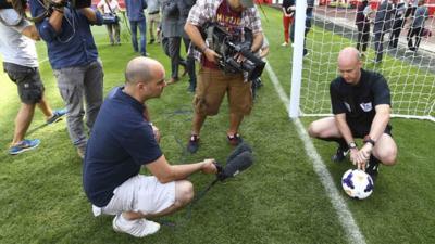 Check out Ricky's report about the new goal line technology