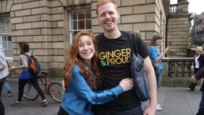 Ginger Pride in Edinburgh