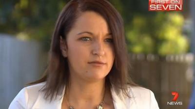 Stephanie Banister interviewed on Channel Seven, 7 August 2013