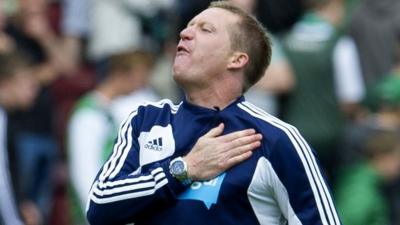 Hearts boss Gary Locke