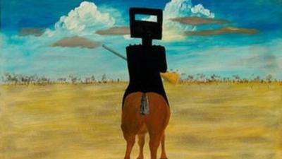 Ned Kelly by Sidney Nolan