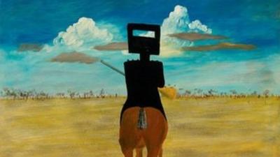 Ned Kelly by Sidney Nolan